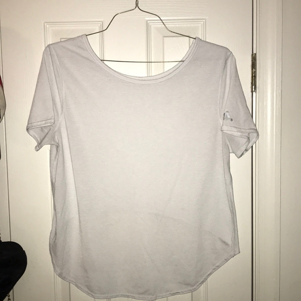 White ADIDAS work out Top!
